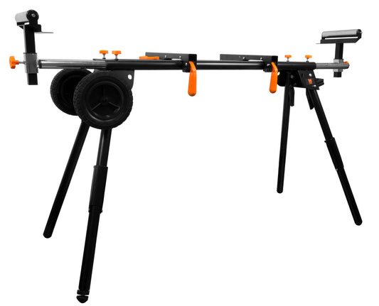 WEN Steel Adjustable Rolling Miter Saw Stand MSA330