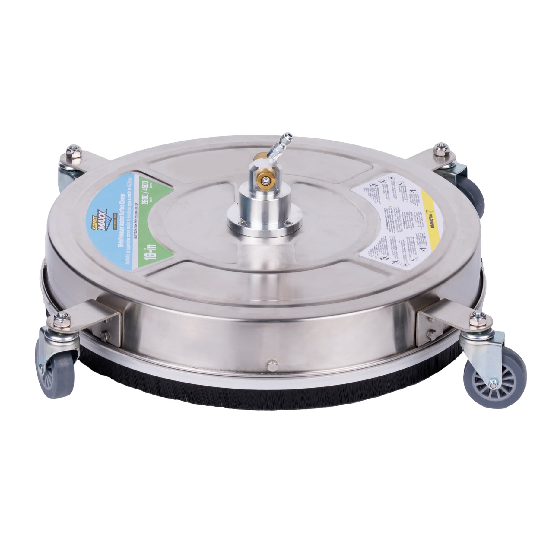 SurfaceMaxx 18-in 4500 PSI Rotating Surface Cleaner for Gas and Electric Pressure Washers SGY-PWA101