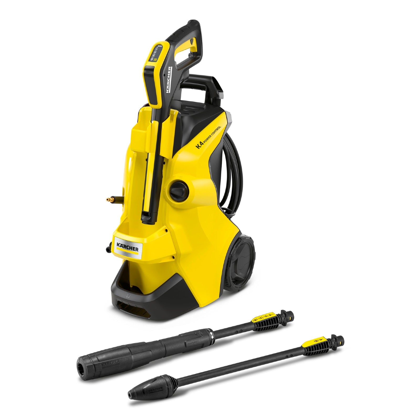 Karcher K 4 Power Control 2250 PSI 1.5-GPMs Cold Water Electric Pressure Washer with 3 Spray Tips 1.324-045.0