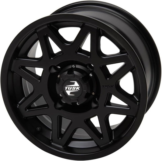 TUSK 4/156 Tintic Wheel 14x7 4.0 + 3.0 Matte Black|Sportsman|General|RZR|Ranger|