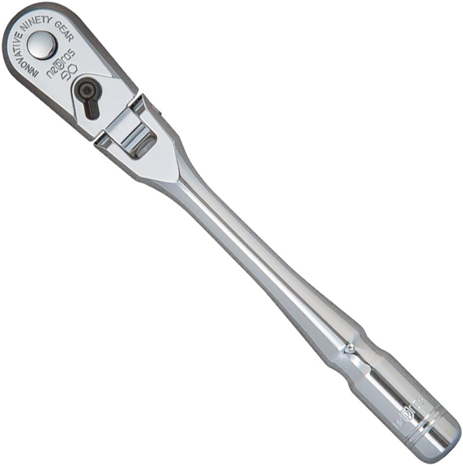 nepros 1/4" sq. Ratchet Handle (90-Tooth Flexible Type)