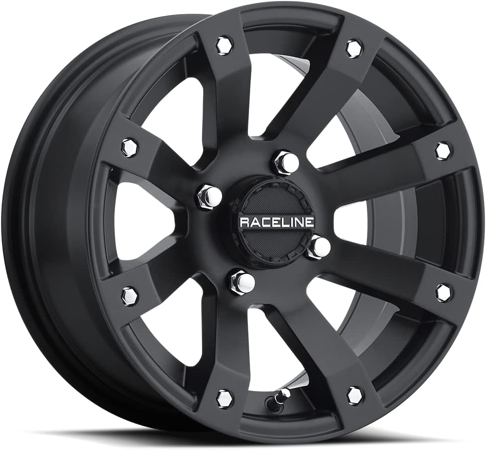 Raceline Wheels A79 SCORPION UTV\/ATV Wheel Black 14x7" 4x156", 5 mm offset\/(4.2"B\/S)