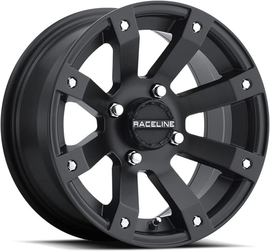 Raceline Wheels A79 SCORPION UTV\/ATV Wheel Black 14x7" 4x156", 5 mm offset\/(4.2"B\/S)