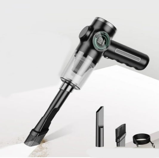 Fit for 9800000Pa 5in1 Wireless Vacuum Cleaner Automobile Wireless Portable Robot Wet Dry Vacuum Cleaner Handheld for Home Appliance New (Black 1PC Filter Set)