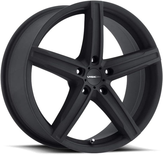 Vision 469 Boost 17x7 5x110 +38mm Silver Wheel Rim 17" Inch