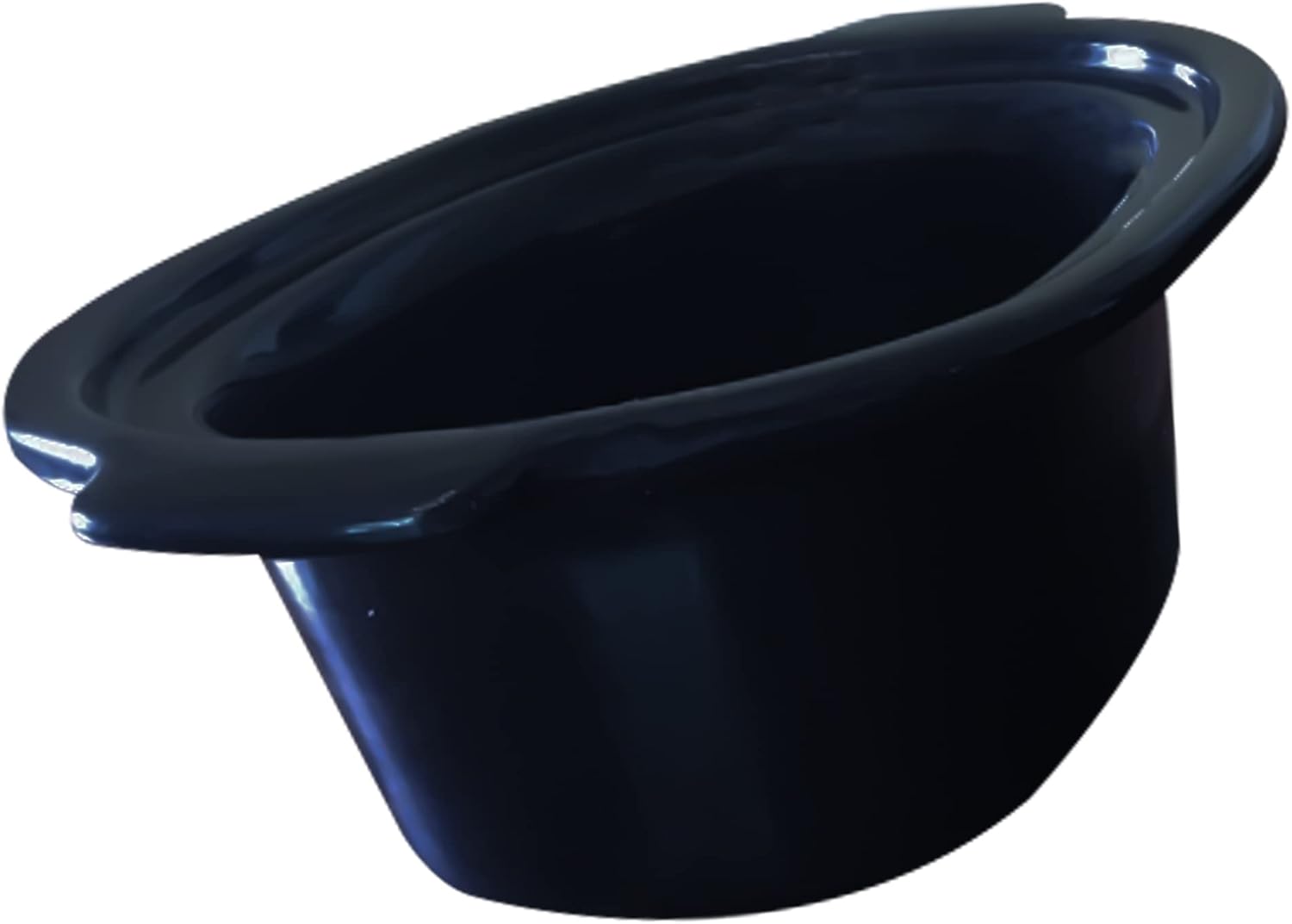 990903 ss-990903 6.5 Quart Aluminum Insert Pot With Stainless Steel Lid compatible with Slow Cookers SD700450, SD700550, Black