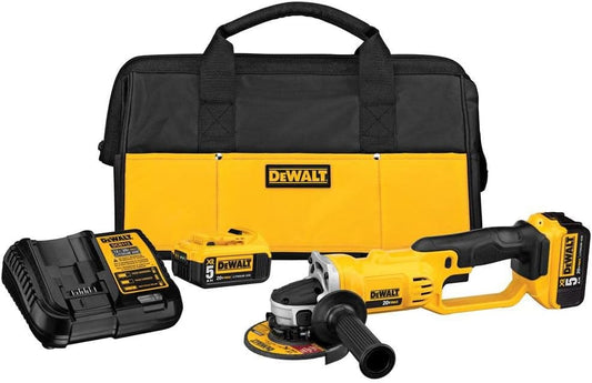 DEWALT 20V MAX* Angle Grinder Tool Kit, 4-1/2-Inch (DCG412P2)