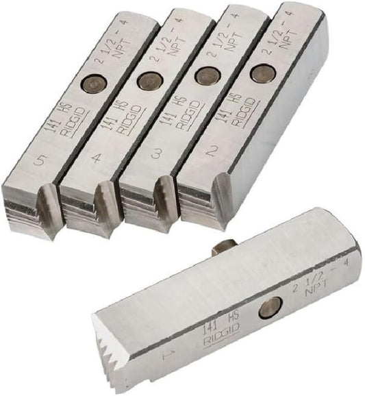 Power Threading/Geared Threader Model 141 Dies - 141 set npt hs dies