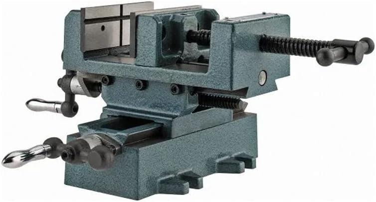 Wilton Cross-Slide Drill Press Vise, 4" Jaw Width & Max Opening, 1-3\/8" Jaw Depth (Model CS4)