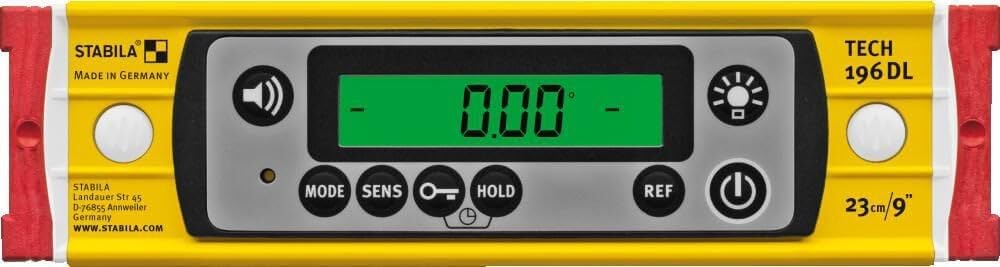 Stabila 39509 9in IP67 Tech Level 196 DL with Case