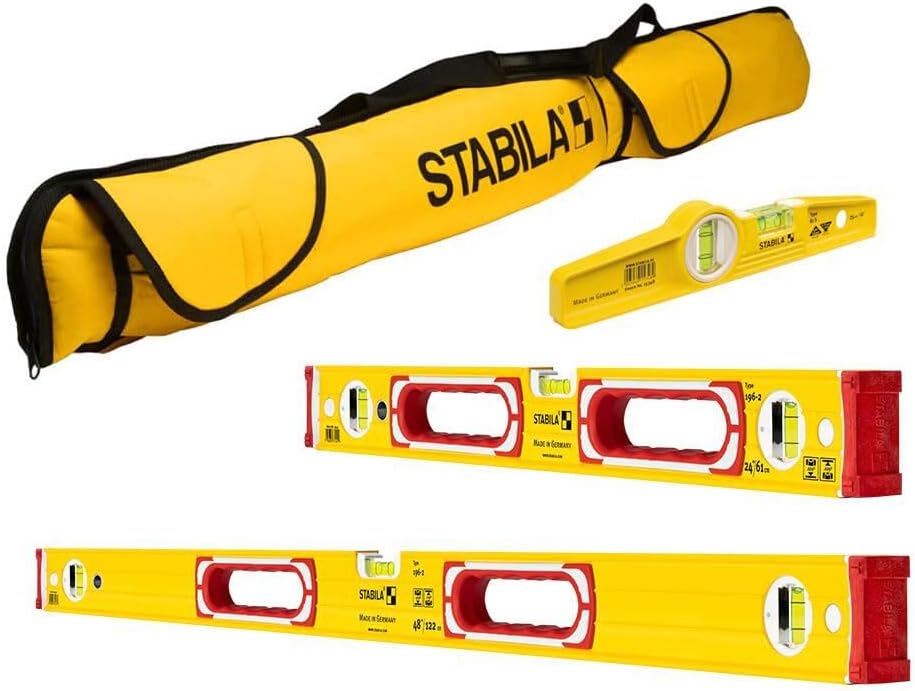 Stabila Classic 3 Level Tool Set Type 196