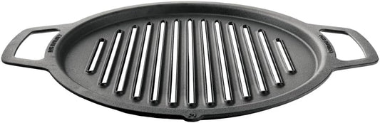 Solo Stove Large Cast Iron Grill Top, Cookware for Bonfire and Yukon fire pit, Fireplace accessory, Cooking surface: 17.75", Weight: 17 lbs