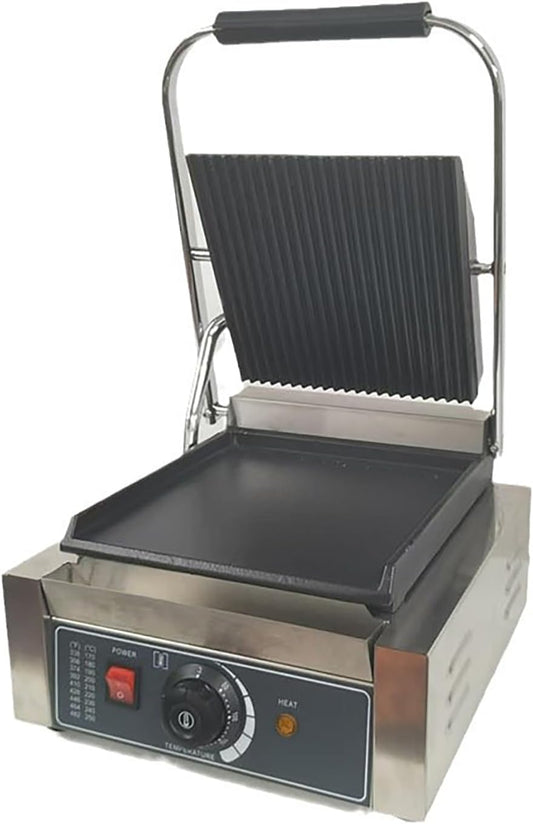 Electric Indoor Searing Grill,Sandwich Maker,Steaks Compact Electric Grill with Nonstick Easy Clean Plates for Egg, Ham, Steaks,1800W