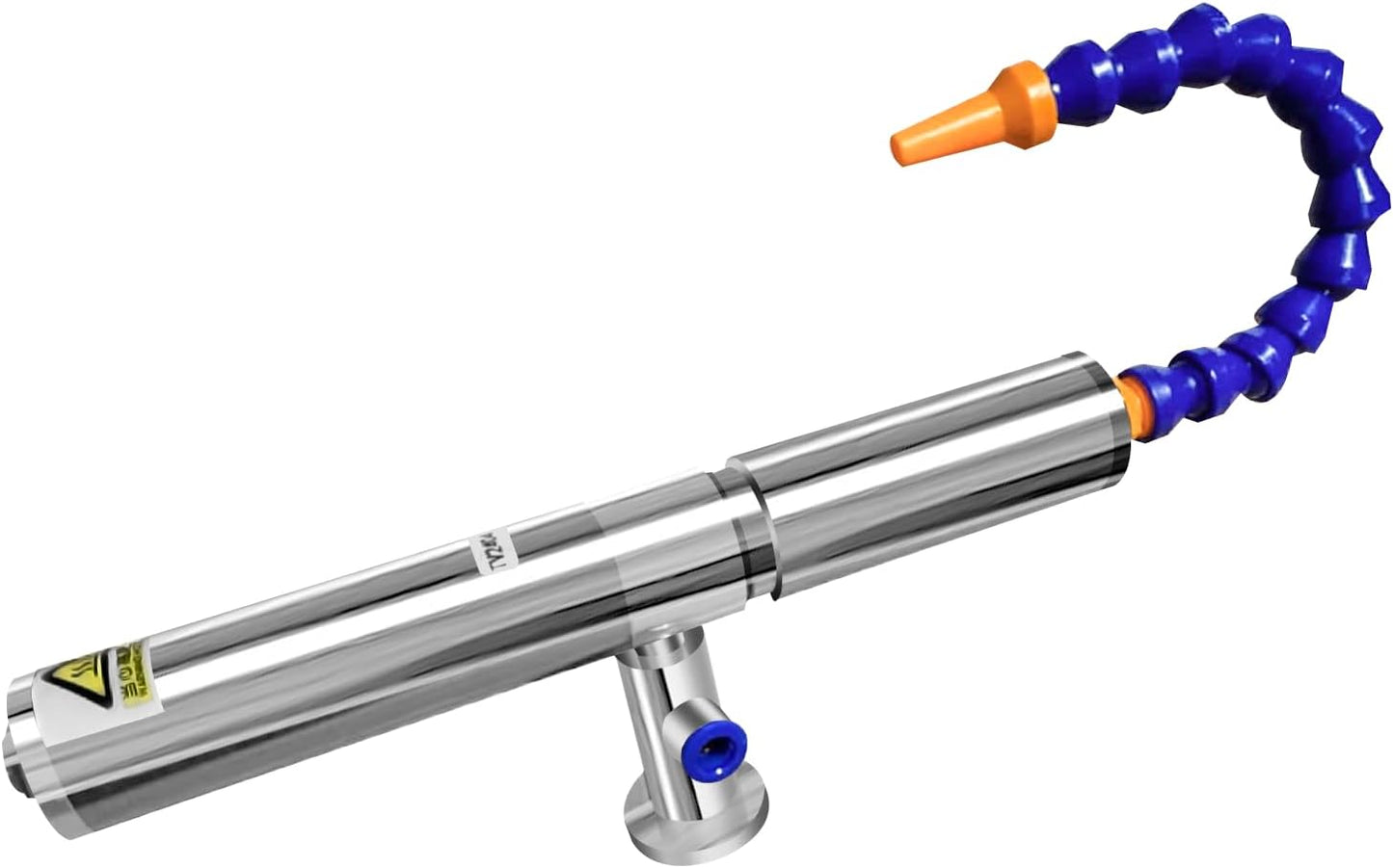 Vortex Cool Tool Cold Air Gun Spot Cooler Stainless Steel Vortex Tube Cooling Gun Flexible Spot Cooler Air Coolant High Power 30CFM