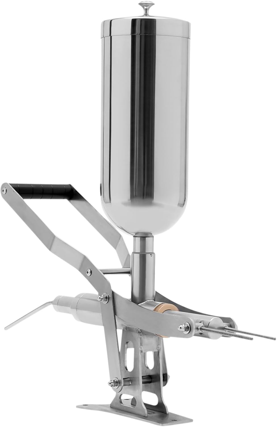 Commercial Manual Churro Donut Filler, 5L Stainless Steel Spanish Churro Maker Machine, Heavy Duty Donuts Filler, Latin Fruit Machine for Home or Restaurants