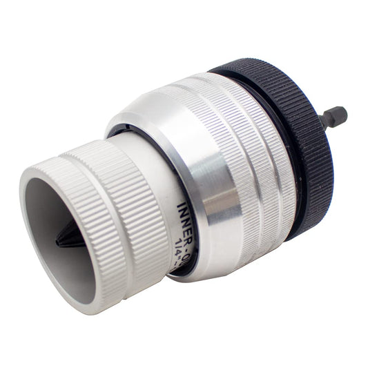 Electric Reamer, 6MM-35MM Copper Tube Chamfer Trimming Knife Metal Pipes Deburring Reamer Internal External Chamfering Tool