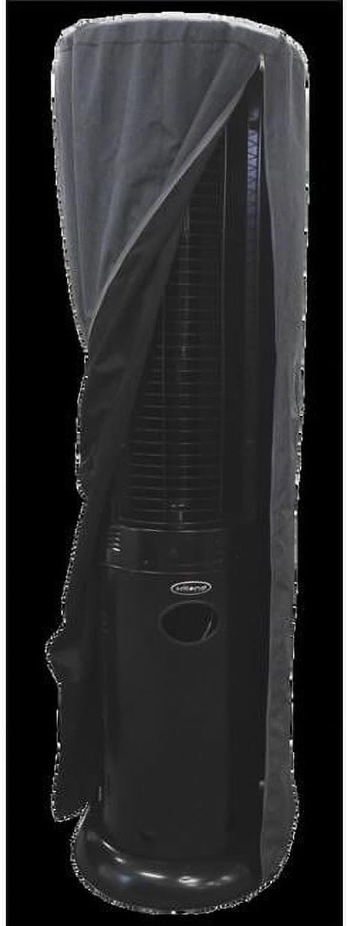 Round Glass Tube Heater Commercial Cover Gray