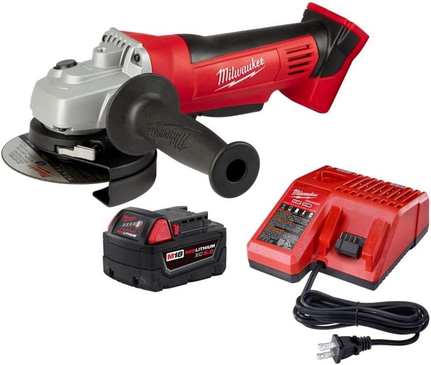 Milwaukee M18 2680-21P 4-1/2" Cordless Grinder Kit (2680-20 + 48-11-1850 + Charger)