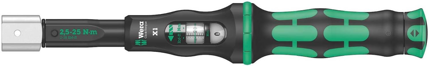 Wera Tools Click-Torque X1 Torque wrench 2 5-25 Nm