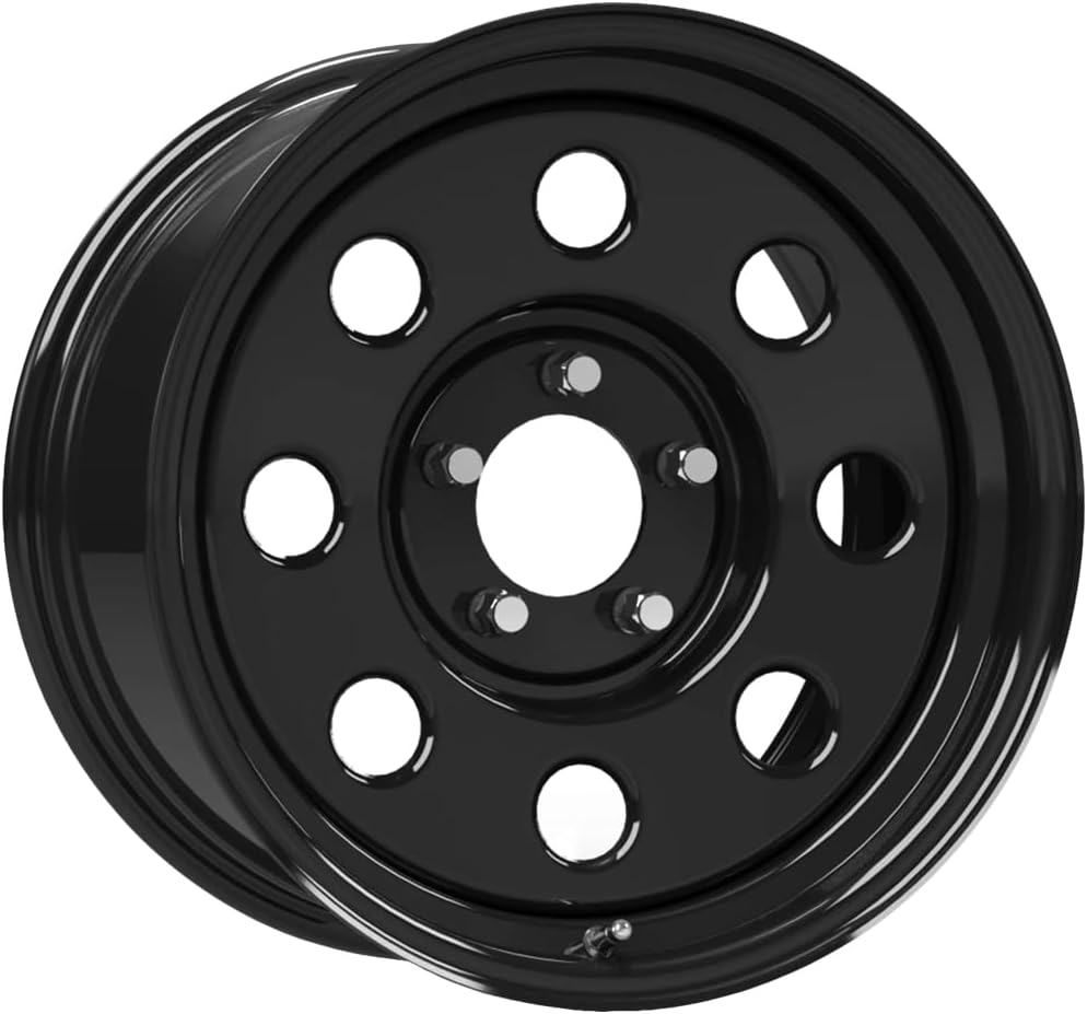Vision 85 Soft 8 Black Wheel with Painted Finish (15x7"/5x139.7mm)