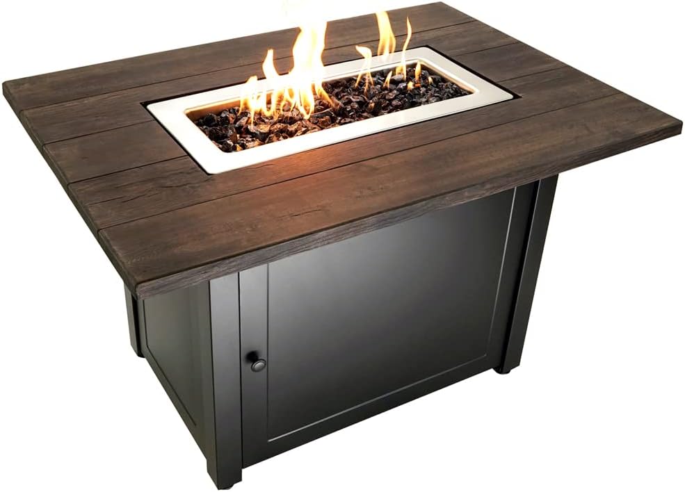 Endless Summer, The Marc, Propane Gas Fire Table 40" X 28" 40,000 BTU