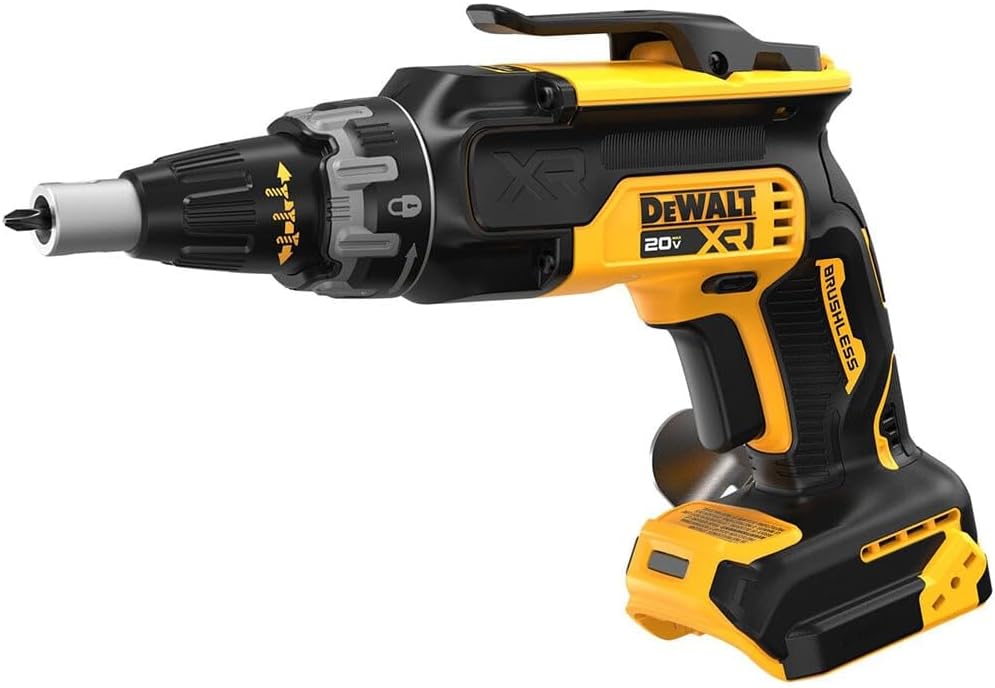 DEWALT 20V Max Drywall Screwgun, Tool Only (DCF630B)