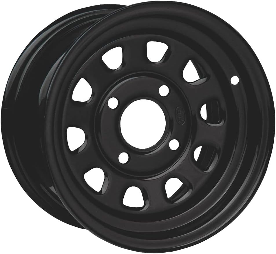 4/137 ITP Steel Wheel 12x7 4.0 + 3.0 Black for Can-Am Maverick 1000R 2013-2018