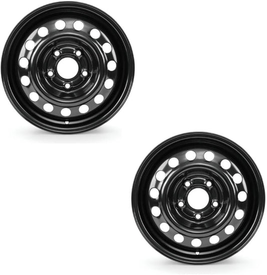 15 Inch Rims Steel Wheel Rim for Nissan NV200 2013-2021 New 15x5.5inch Painted Black Steel Replacement Car Rim (2)