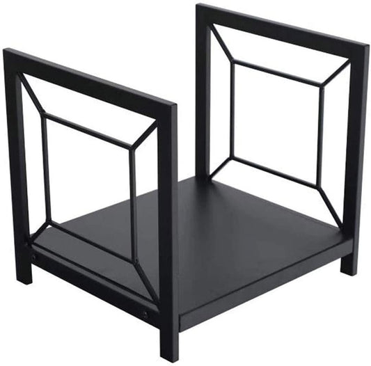 Outdoor Fireplace Firewood Rack Log Store Fire Wood Rack Outdoor Firewood Holder Bracket Log Rack Wood Storage Indoor Outdoor Log Rack Fireplace Tools(