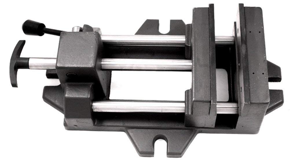 HHIP 3900-0186 Pro-Series High Grade Iron Quick Slide Drill Press Vise, 6" Width x 1.875" Depth Jaw, 6.25" Jaw Opening (Pack of 1)