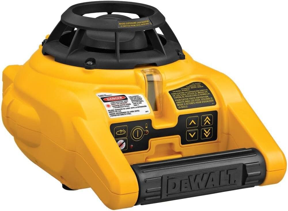 DEWALT Rotary Laser Level Kit, Indoor/Outdoor Survey Laser Transit (DW074KD)