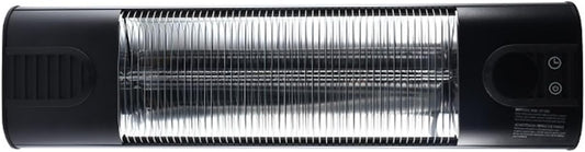 Wall-Mounted Electric Infrared Heater With Remote 24H Timer, Radiant Heating For Indoor\/Outdoor Use In Bedrooms, Garages, Porches(3000W)