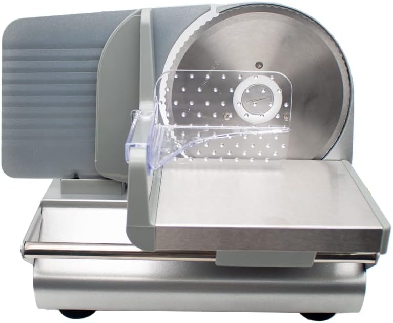 Electric Meat Slicer- Commercial Meat Cutting Machine Household Frozen Lamb Roll Beef Bread Slicer Adjustable Thickness 0-20MM
