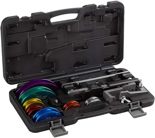 CPS BLACKMAX BTB300 Premium Ratcheting Tube Bender with Reverse Bend, Includes 1\/4-7\/8 (7) Sizes