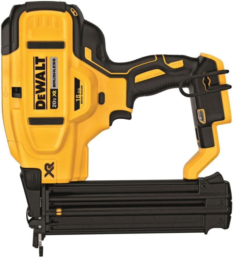 DEWALT DCN680B 20V MAX* XR® 18 GA Cordless Brad Nailer (Tool Only)