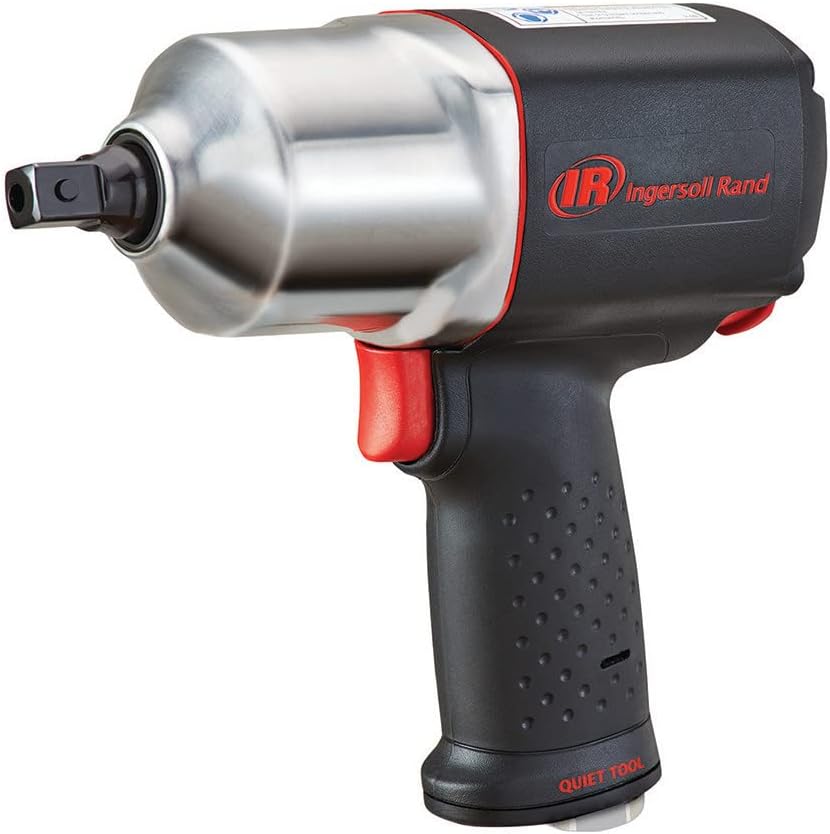 Ingersoll Rand 2135QXPA 1\/2" Air Impact Wrench, Quiet, 1,100 ft-lbs Nut-Busting Torque