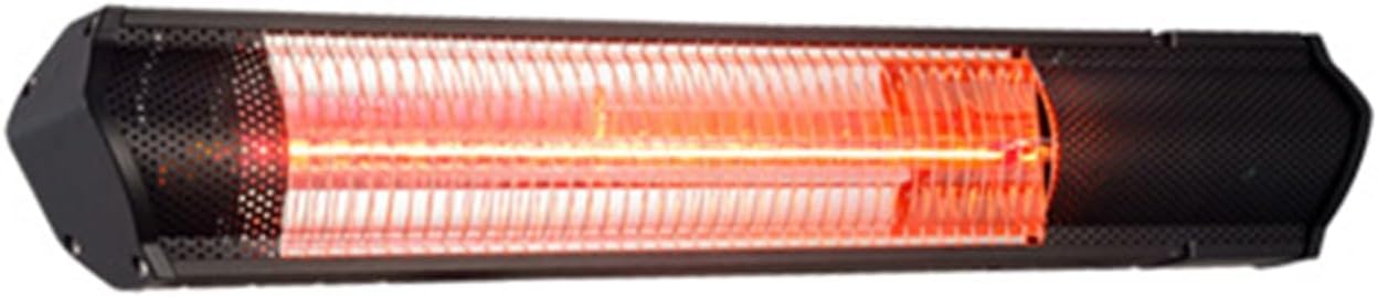 Outdoor Heater, Electric Patio Heater with Remote Control, Stepless Temperature Control, Wall Mounted\/Tripod Heaters for Balcony Courtyard Gazebo Garage(Without stand)