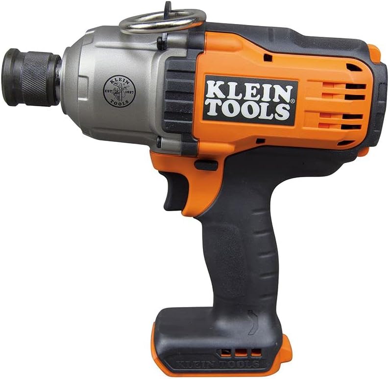 KLEIN TOOLS BAT20-716 Battery-Operated Impact Wrench, 7\/16-Inch, Tool Only