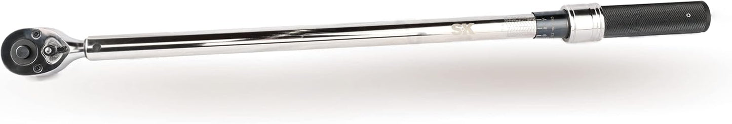 SK Tools USA 1\/2" Drive, 30-250 ft. lbs., Micrometer Adjustable Torque Wrench | 77250