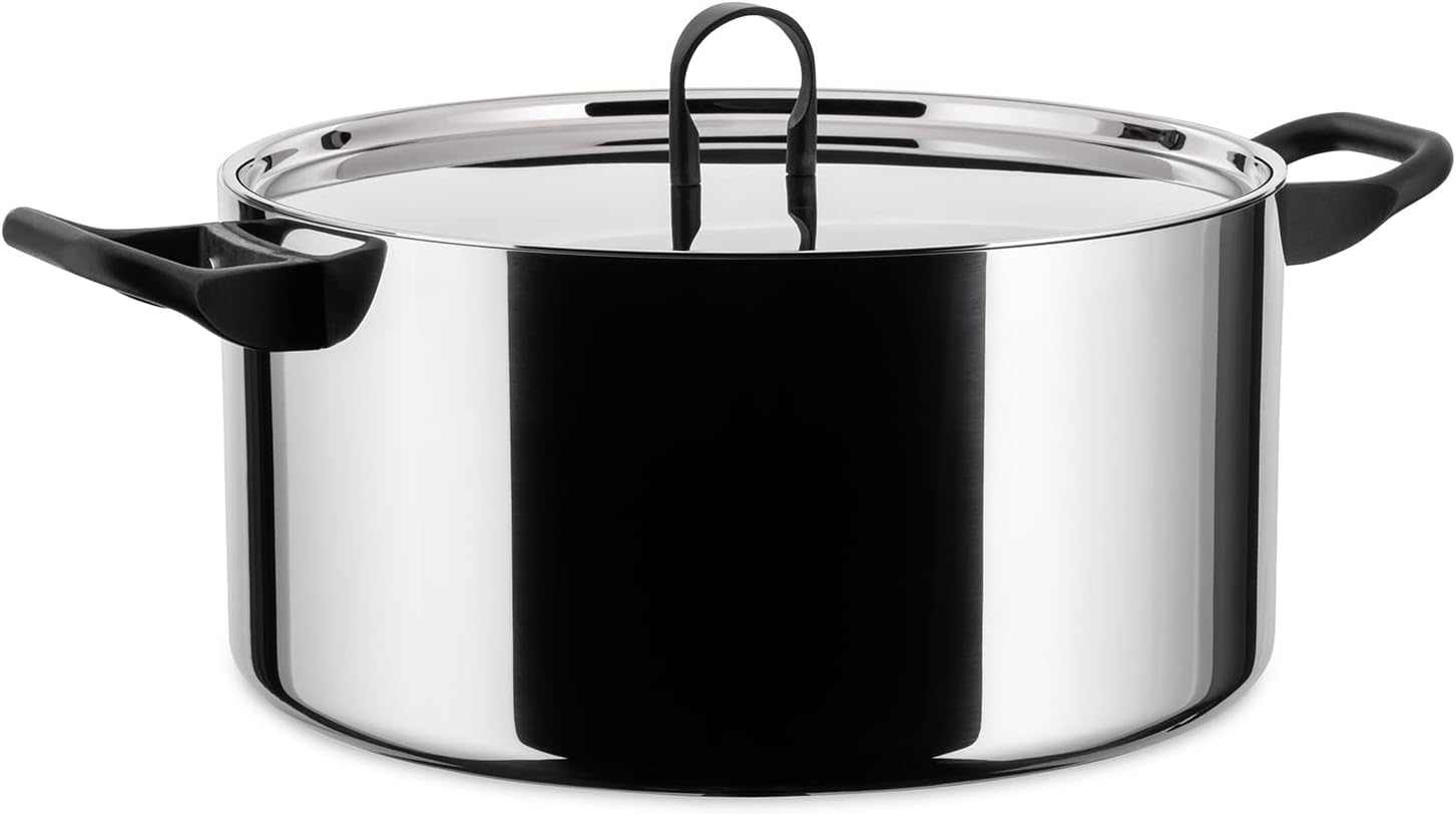 Alessi La Cintura Di Orione 24 cm Casserole in 18\/10 Stainless Steel