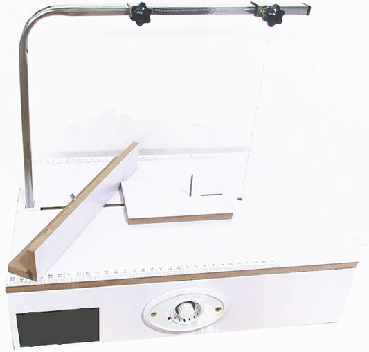 YiFun Trade Temp Adjustable 220V 60W Foam Slicer Heating Wire Foam Cutter Sponge PE Foam Cutting Machine 40x28cm