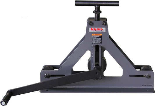 KAKA INDUSTRIAL Tube Roller, Manual Square and Rectangular Tube Bender for 1-1\/2"x 14 Gauge Square Tubes, Mild Steel\/Copper\/Aluminum Bending, Multi - Pass Operation for Curves and Circles TR - 40