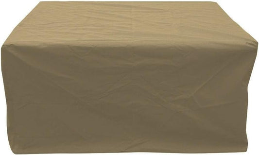 The Outdoor GreatRoom Company Tan Rectangular Cover for Providence Fire Pit Table