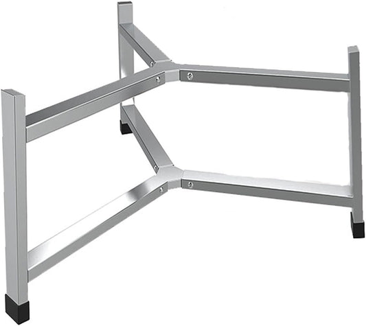 LITAITAI Fire Stand Shelf, Heavy Duty Outdoor Fireplace Tools, Portable Campfire Accessories Rack for Campfire Cooking (27inch)