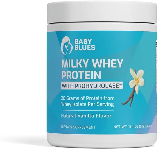 Baby Blues Milky Whey Protein Powder