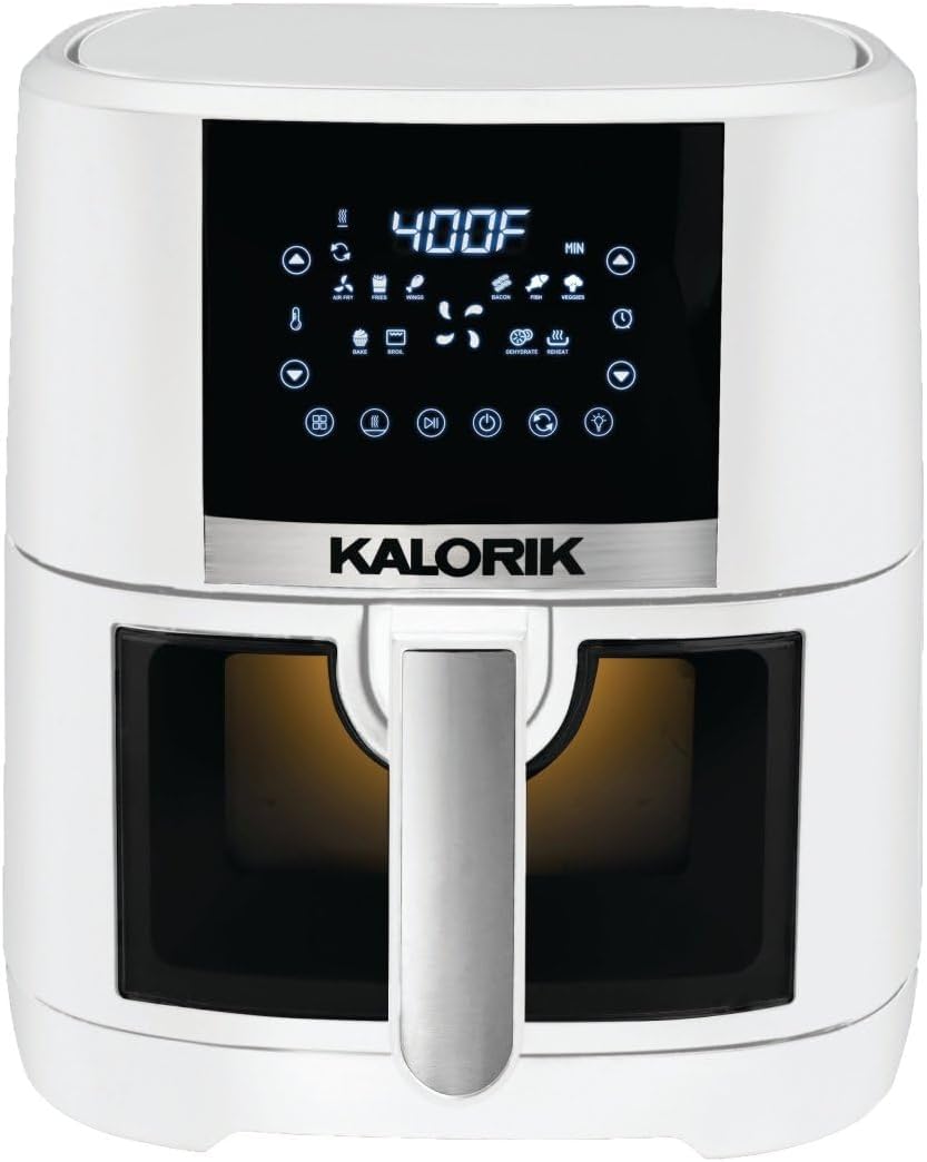 Kalorik® 5 Quart Air Fryer with Ceramic Coating and Window