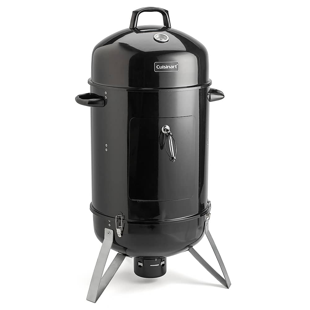 Cuisinart - Vertical 18" Charcoal Smoker - black