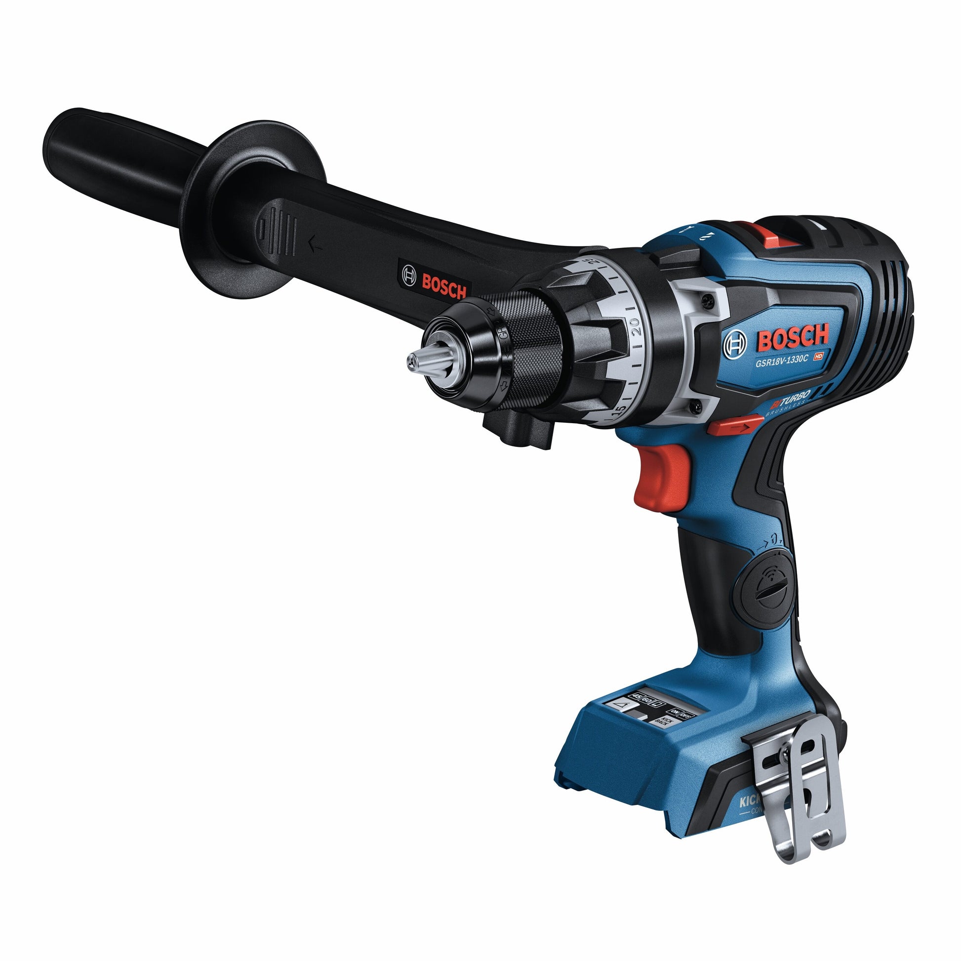 Bosch Connected-ready Profactor 1/2-in Keyless Brushless Cordless Drill GSR18V-1330CN