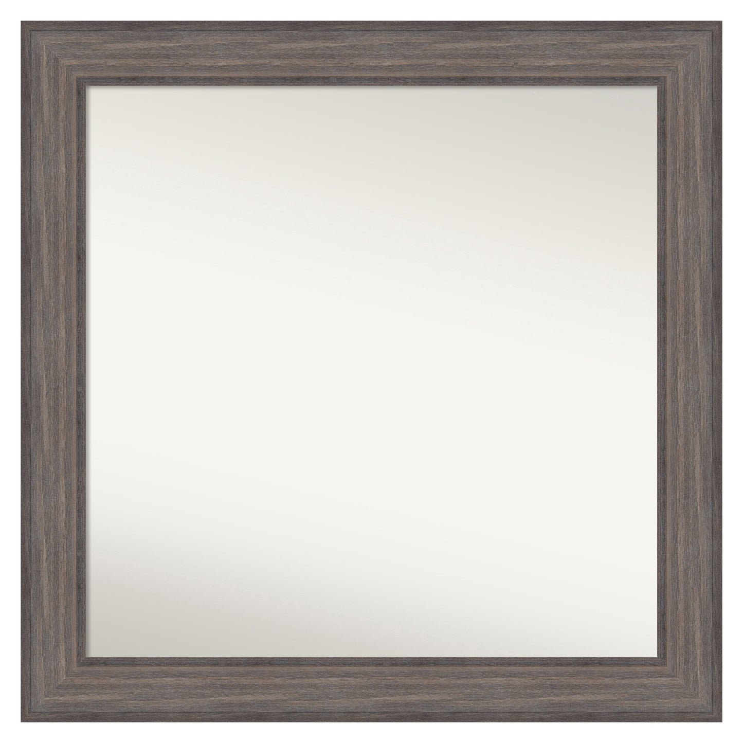 Amanti Art Country Barnwood Frame 31.25-Inches W x 31.25-Inches H Square Country Barnwood Framed Vanity Mirror