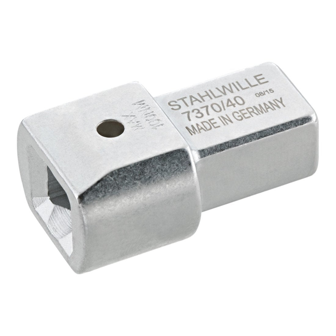 Stahlwille 58290040 Insert Tool Adaptor - 9x12mm Outer Square Drive to 14x18mm Internal Square Drive, Seamless Compatibility - Durable & Reliable, Weight 117g, Made in Germany